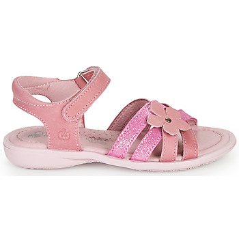 Manebi Womans Hamptons Pink Suede Flat Sandals With Bowmpagnie HERTUNE