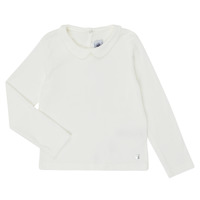 Textil Rapariga T-shirt mangas compridas Petit Bateau LOVING Branco