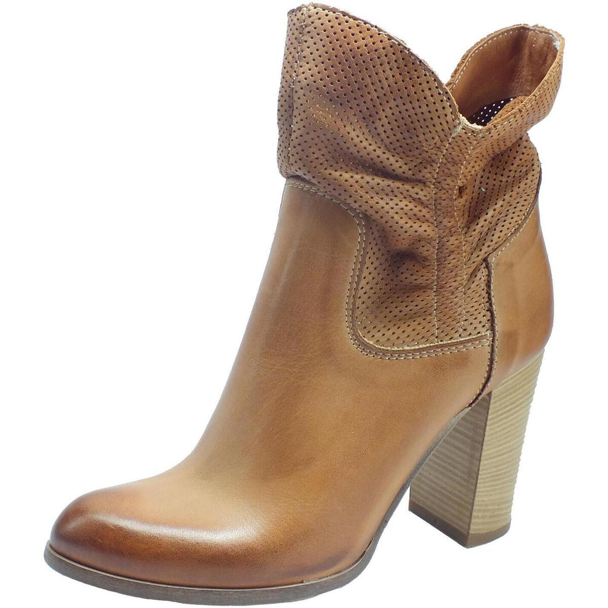 Sapatos Mulher Botas baixas Deky M-223 Castanho