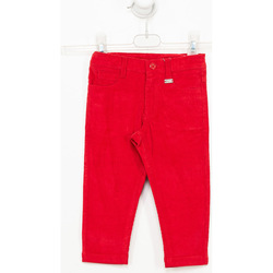Textil Rapaz Calças Tutto Piccolo Pantalones de pana Vermelho