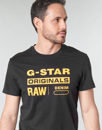 G-Star Raw COMPACT JERSEY O Preto