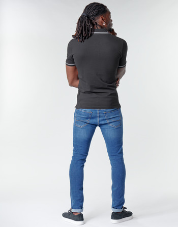 Calvin Klein Jeans TIPPING SLIM POLO Preto