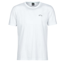 Textil Homem T-Shirt mangas curtas BOSS TEE CURVED Branco