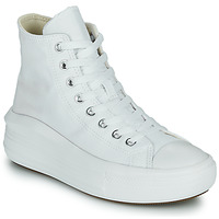 Sapatos Mulher Sapatilhas de cano-alto Converse Chuck Taylor All Star Move Canvas Color Hi Branco