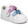 Sapatos Rapariga Sapatilhas Converse STAR PLAYER 2V GLITTER TEXTILE OX Branco / Azul / Rosa