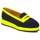 Sapatos Mulher Mocassins MySuelly VALENTINE Preto / Amarelo