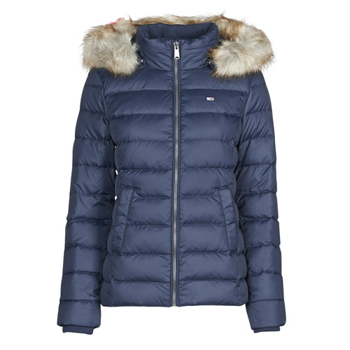 Textil Mulher Quispos Tommy Jeans TJW pale HOODED DOWN JACKET Marinho