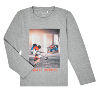 Textil Rapaz Kids Raglan T-Shirt & Sweatpants Set Name it NMMMICKEY EMIL Cinza