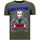 Textil Homem T-Shirt mangas curtas Local Fanatic 107514182 Verde