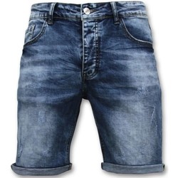 Textil Homem Shorts / Bermudas Enos 107478289 Azul