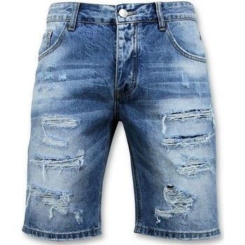 Textil Homem Shorts / Bermudas Enos 107476893 Azul