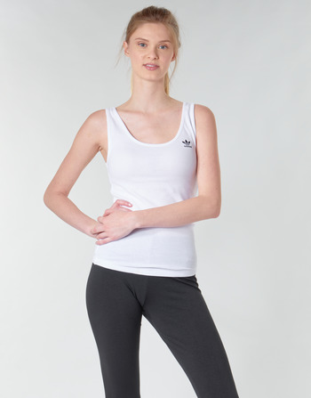 Textil Mulher missions and visions of adidas women boots black adidas Originals TANK TOP Branco