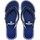 Sapatos Mulher Chinelos Brasileras Shiny Azul