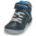 Sapatos Rapaz Sapatilhas de cano-alto Kickers IRELAS Marinho / Azul