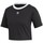 Textil Mulher T-Shirt mangas curtas adidas Originals M10 Crop Top Preto