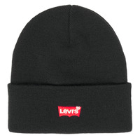 Acessórios Gorro Levi's RED BATWING EMBROIDERED SLOUCHY BEANIE Preto