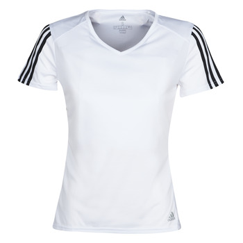 Textil Mulher layered detail T-shirt adidas Performance RUN IT TEE 3S W Branco
