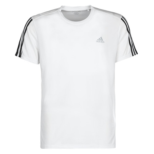 Textil Homem Vans Pocket V T-shirt in koraalrood adidas Performance RUN IT TEE 3S M Branco