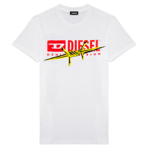 Textil Rapaz T-Shirt TEEN mangas curtas Diesel TDIEGOBX2 Branco