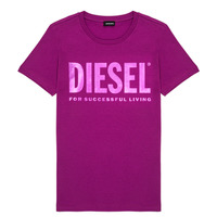Textil Rapariga T-Shirt mangas curtas Diesel TSILYWX Rosa