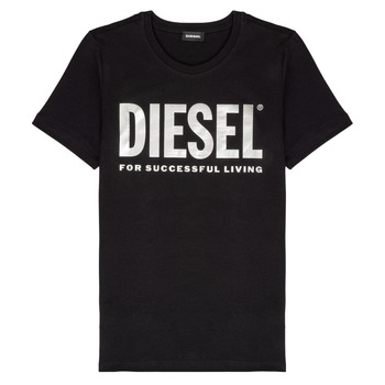 Textil Rapariga T-Shirt mangas curtas Diesel TSILYWX Preto