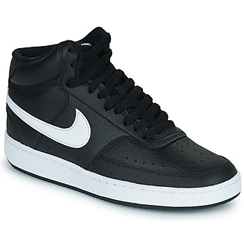 Sapatos Sapatilhas de cano-alto Nike Nike Court Vision Mid Preto / Branco