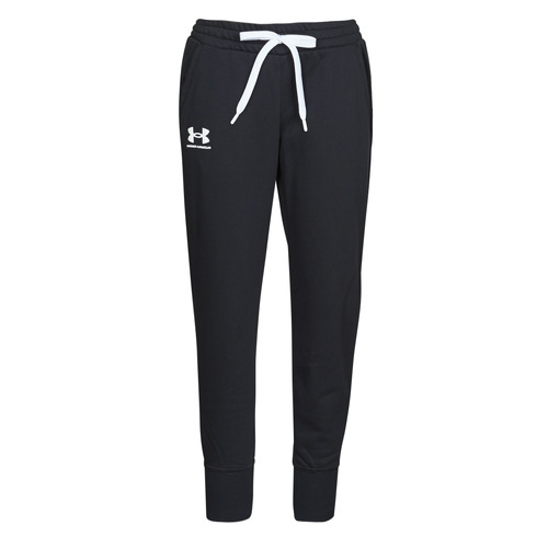 Textil Mulher Under Top Armour Training Tech 1 2 zip long sleeve top in peach Under Top Armour RIVAL FLEECE JOGGERS Preto