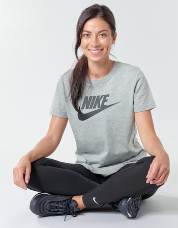 Nike W NSW TEE ESSNTL ICON FUTUR Cinza
