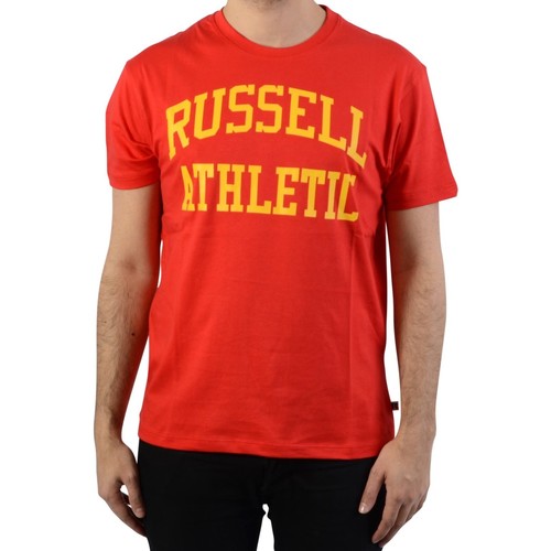Textil Homem T-Shirt mangas curtas Russell Athletic 131032 Vermelho