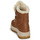 Sapatos Mulher Botas de neve Casual Attitude NAREIGNE Camel