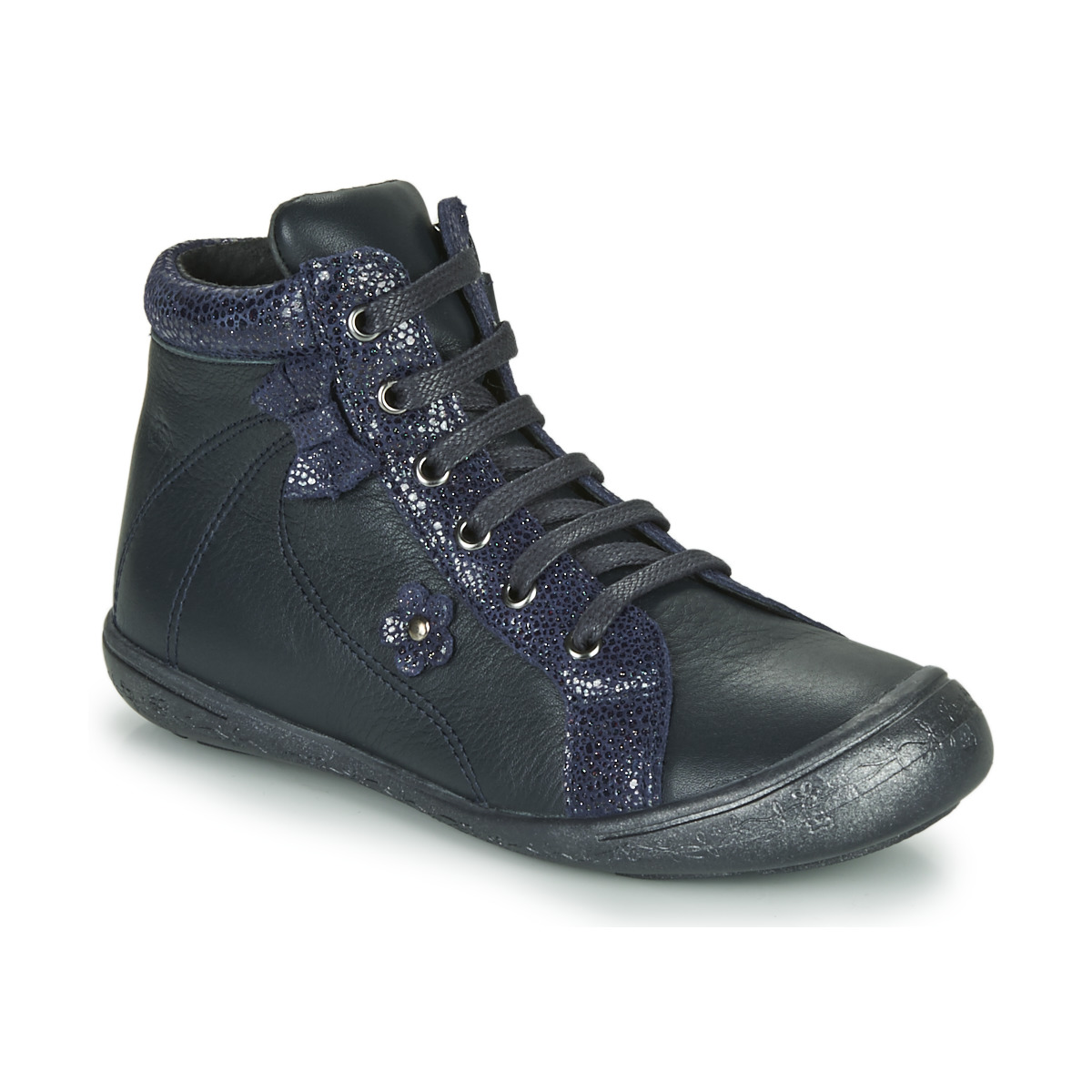 Sapatos Rapariga Sapatilhas de cano-alto Citrouille et Compagnie NASTO Marinho