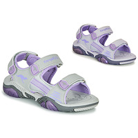 Sapatos Criança Sandálias desportivas Kangaroos Sandalshine Cinza / Violeta
