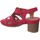 Sapatos Mulher Sandálias Mephisto Blanca Vermelho
