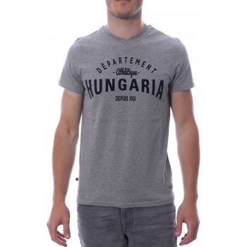 Textil Homem T-Shirt mangas curtas Hungaria  Cinza