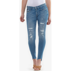 high-waist cropped skinny jeans