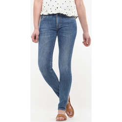 Textil Mulher Calças de ganga Le Temps des Cerises Jeans skinny cintura alta POWER, comprimento 34 Azul