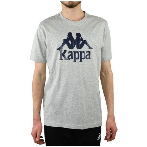 Textil Homem T-Shirt mangas curtas Kappa Caspar Tshirt Cinza