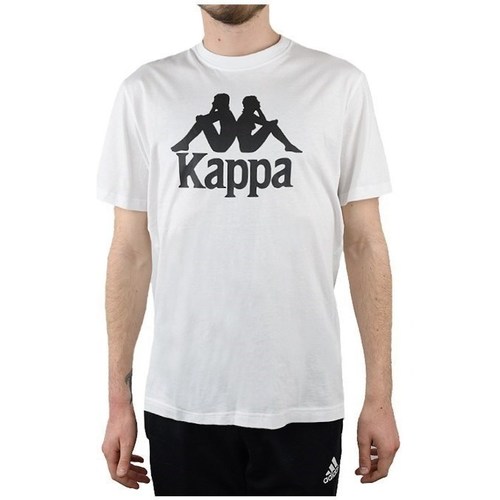 Textil Homem T-Shirt mangas curtas Kappa Caspar Tshirt Branco