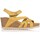 Sapatos Mulher Sandálias Interbios 5633 Amarelo
