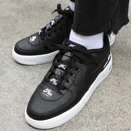 Nike Air Force 1 LV8 3 GS Preto