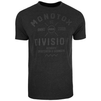 Textil Homem T-Shirt mangas curtas Monotox Division Preto