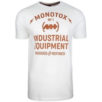 Textil Homem T-Shirt mangas curtas Monotox Industrial Branco