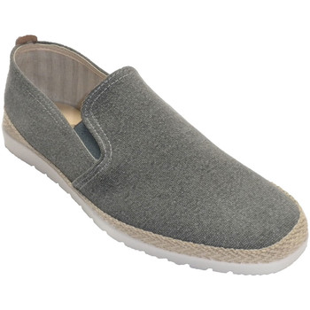 Sapatos Homem Chinelos Calzamur Palmilha de couro masculina com borda de gris