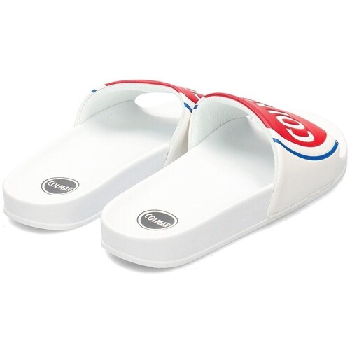 Colmar Slipper Logo Vermelho, Branco
