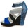 Sapatos Mulher Sandálias Serafini CARRY Preto / Azul / Cinza