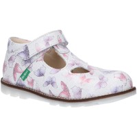 Sapatos Rapariga Sapatos & Richelieu Kickers 608478-10 NONOCCHI Blanco