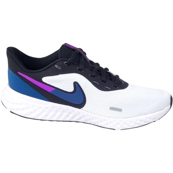 Sapatos Mulher Sapatilhas Nike Revolution 5 Branco, Azul, Preto