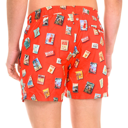 John Frank JFSS20SW18-POSTERSRED-MULTICOLOR Vermelho