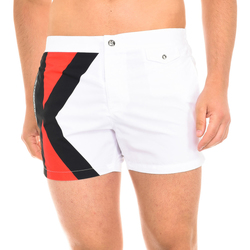 Textil Constantia Fatos e shorts de banho Karl Lagerfeld KL19MBS04-WHITE Branco