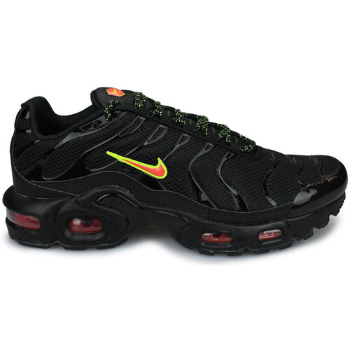 Sapatos Rapaz Sapatilhas Nike check Air Max Plus Tn Junior Noir Preto